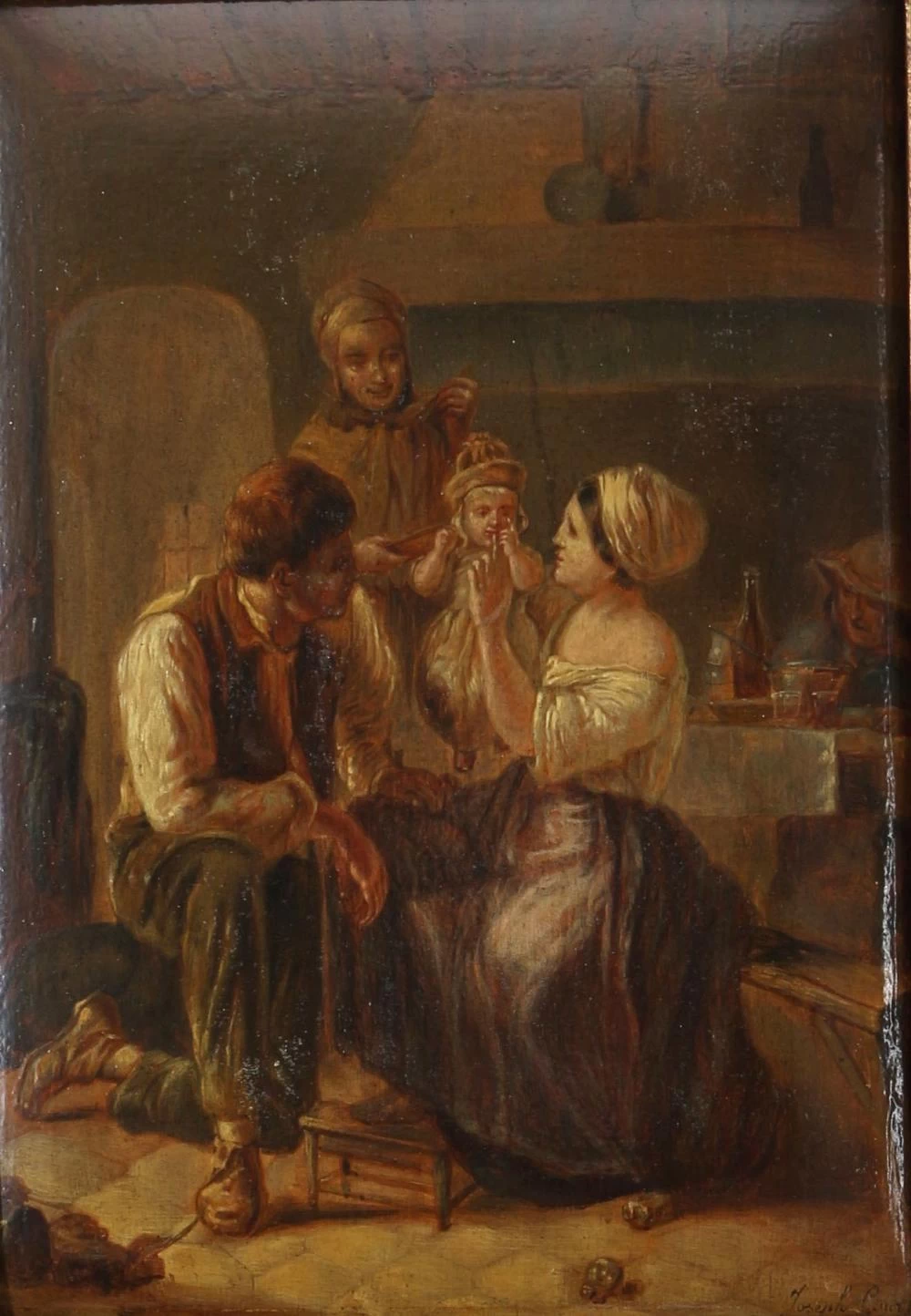 Joseph Désiré Court - Felicità familiare